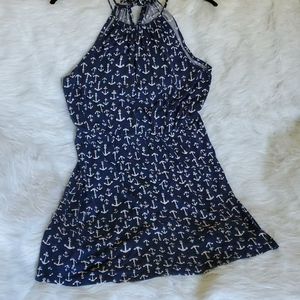 Old Navy Anchors Sundress Halter L
